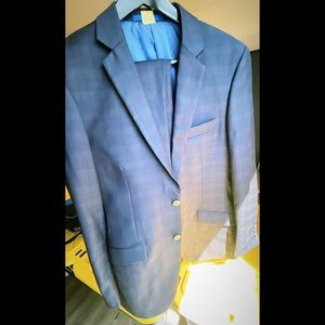 Men’s Gino Vitale Window Pane slim fit Suit